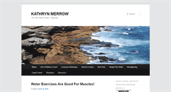 Desktop Screenshot of kathrynmerrow.com